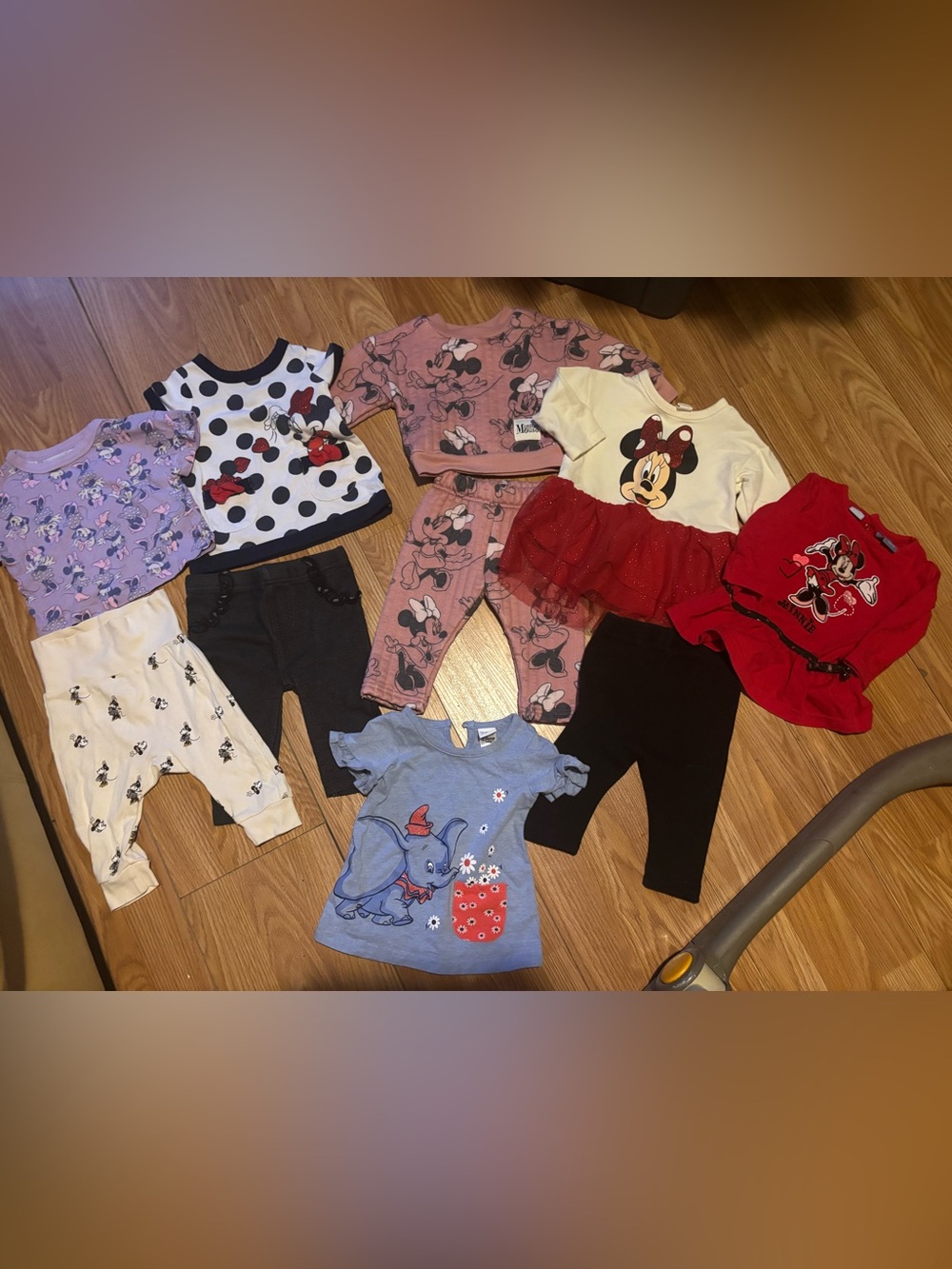 3/6 month Disney baby girl clothing lot